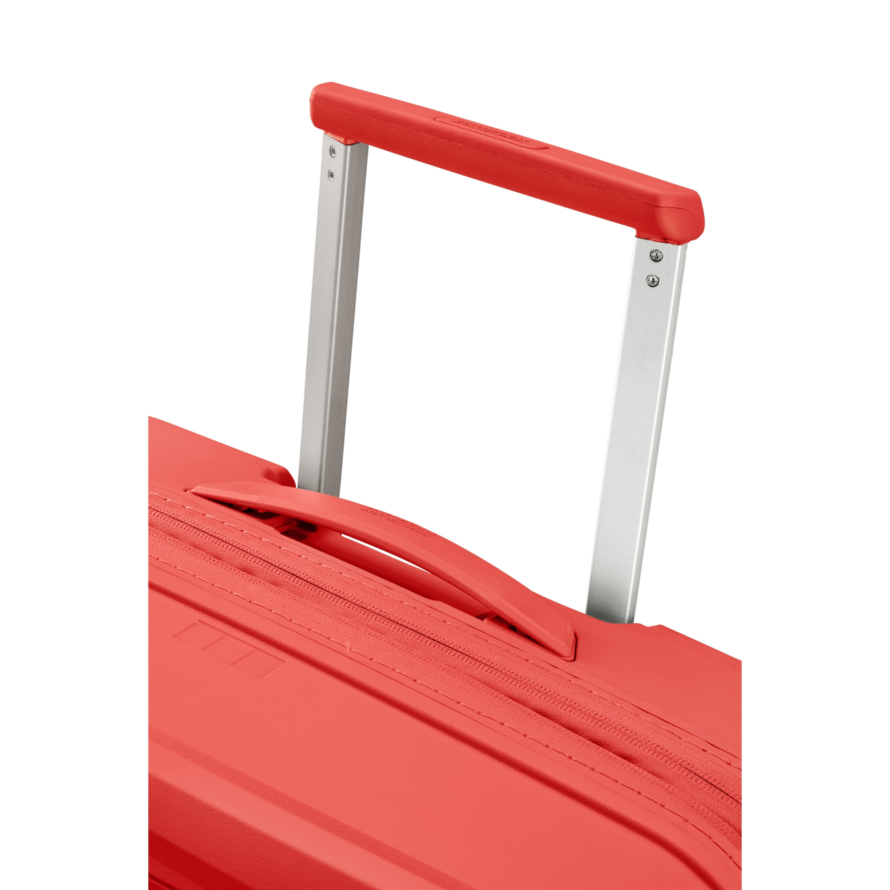 American Tourister Fastforward Hardside Carry On Suitcase with Spinner Wheels - Sunset Coral