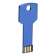 thumbnail image 3 of Memoria USB azul con forma de llave, disco de memoria USB Plug and Play, para uso en computadora y automóvil, 64 GB, 3 of 15