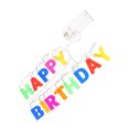 thumbnail image 4 of GARVALON happy birthday led light LED Letters Lights PVC Illumination for Indoor Lighting 1Pcs, 4 of 7