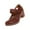Brown, variant on Fesfesfes Womens Shoes Casual Shoes High Heels Thick Heels Sandals Women's Shoes 7.5(40)