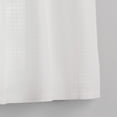 thumbnail image 4 of Mainstays 3 Pieces Waffle Weave Tier Set Arctic White, BCI Cotton, Polyester, Recycled Poly, 56"W x 14"L, Indoor Curtain, Adult, 4 of 6