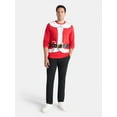 thumbnail image 2 of Men's Christmas Santa Suit Graphic Sweatshirt from Holiday Time, Sizes XS-3XL, 2 of 5