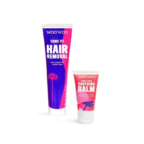 Woowoo Bikini Line Hair Removal Cream for long lasting smoothness