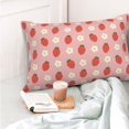 thumbnail image 5 of Kdxio Cotton Pillow Cases 16"x24" Pillowcases,Soft and Breathable Bedroom Pillow Cases-Strawberry, 5 of 8