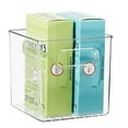 thumbnail image 4 of InterDesign 69230 Bac de Bain Transparent Linus 6 x 6 x 6 Po, Lot de 4, 4 of 4