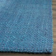 thumbnail image 4 of SAFAVIEH Natural Fiber Geraldine Geometric Jute Area Rug, Blue, 4' x 6', 4 of 5