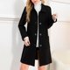 thumbnail image 1 of Chaquetas y abrigos casuales sin capucha de manga larga para mujer, cárdigan de cuello vuelto de manga larga, abrigos de invierno lisos, abrigos para mujer, 1 of 7