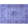 thumbnail image 1 of Ahgly Company Indoor Rectangle Persian Blue Traditional Area Rugs, 4' x 6', 1 of 4