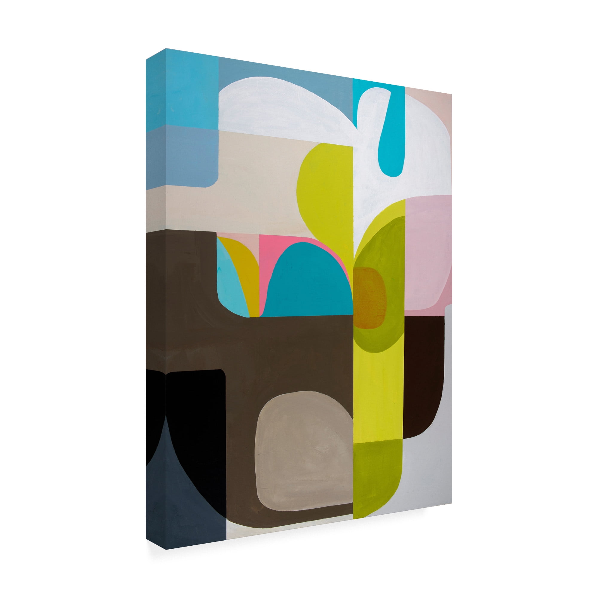 Trademark Fine Art 'Tangled Sky & Garden' Canvas Art by Marion Gries