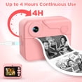 thumbnail image 3 of Instant Print Camera for Kids Adult, HD 2.4in Digital Camera Pinter with Print Papers, Photo Video, Selfie Dual Camera Portable Travel Camera, with TF Card, 3 of 6