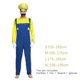 thumbnail image 3 of Disfraz de Mario para cosplay, disfraz de Super Brother Bros, disfraz de fantasía, disfraz de carnaval y Halloween, 3 of 5