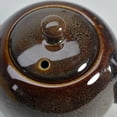 thumbnail image 4 of Porcelain Teapot, 10oz Tea Pot Small Teapot Ice Crack Glazed Ceramic Tea kettle, 4 of 6