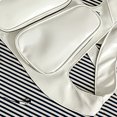 thumbnail image 2 of Bolsa De Pecho Molle Bolsas de chaleco informales para hombres, bolsa de pecho masculina portátil de PU para viajes de senderismo (blanco L) Ehuebsd Para Estrenar, 2 of 6