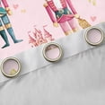 thumbnail image 4 of Feelyou Kawaii Pink Nutcracker Blackout Curtains Set of 2 (52x84 Each), Christmas Princess Bowknot Window Curtains, Teen Kid Child Curtains and Drapes, Blackout Curtains Home Decor, 4 of 6