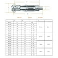 thumbnail image 5 of Ancrages Muraux Cavité Ancre Cavité Industrie Extérieur Métal Robuste, 5 of 5
