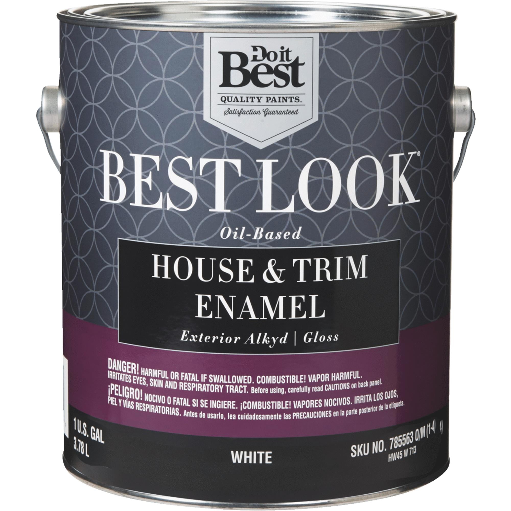 Best Look Oil-Based Alkyd Gloss Exterior House & Trim ...