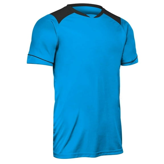 Champro SJ40 Attacker Men's Jersey - Neon Blue Black