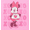 Pink Jubilee, variant on Stitch Be Mine Girls Valentine's Day Short Sleeve Graphic Tee, Sizes 4-16