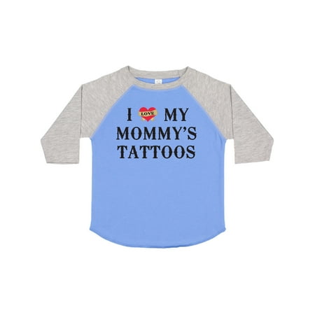 

Inktastic I Love My Mommy s Tattoos Gift Toddler Boy or Toddler Girl T-Shirt