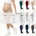 thumbnail image 2 of Iyufng Maternity Yoga Pants Stretchy Seamless Sports Casual Leggings for Outdoor Wear, 2 of 5