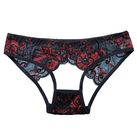 Fulorrnie Underwear for Women Comfort Cheeky Breathable High Waisted Panties Cute Bikini Stretchable Elastic Waist Panty  Black  L