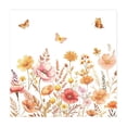 thumbnail image 2 of Dvumao Fall Floral Print Disposable Paper Napkins 20 Pack, Multicolor Season Party Tableware for Thanksgiving, 2 of 6