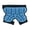 Blue, variant on Tailbone Guard Shorts for Kids Snow Sports Practice, Soft Pad Sections with Waist Belt and Leg Belt Sports Use