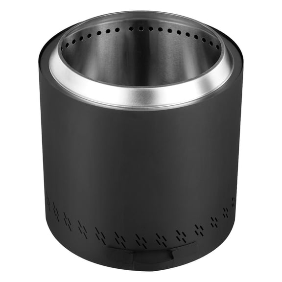 Smokeless Fire Pit Wood Burning Stove 15.8", Stainless Steel Outdoor Bonfire