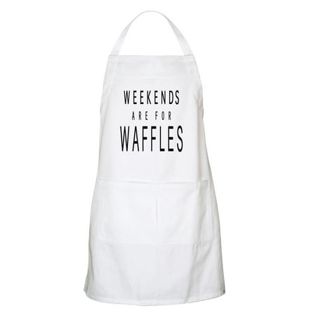 CafePress - WEEKENDS ARE FOR WAFFLES Apron - Kitchen Apron with Pockets, Grilling Apron, Baking (Best Deals On Grills This Weekend)