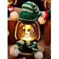 thumbnail image 1 of Danhjin Snowman Lantern Mini Snowman Lantern with Hat and Scarf Hat, 1 of 2