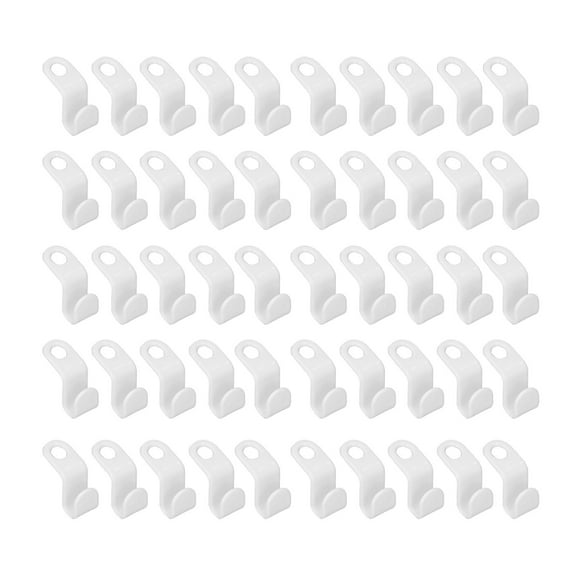 Clothes Hanger Hook, Hanger Connection Hook Smoothing Edges Strong Odorless Light Weight For Home For Dressing Room