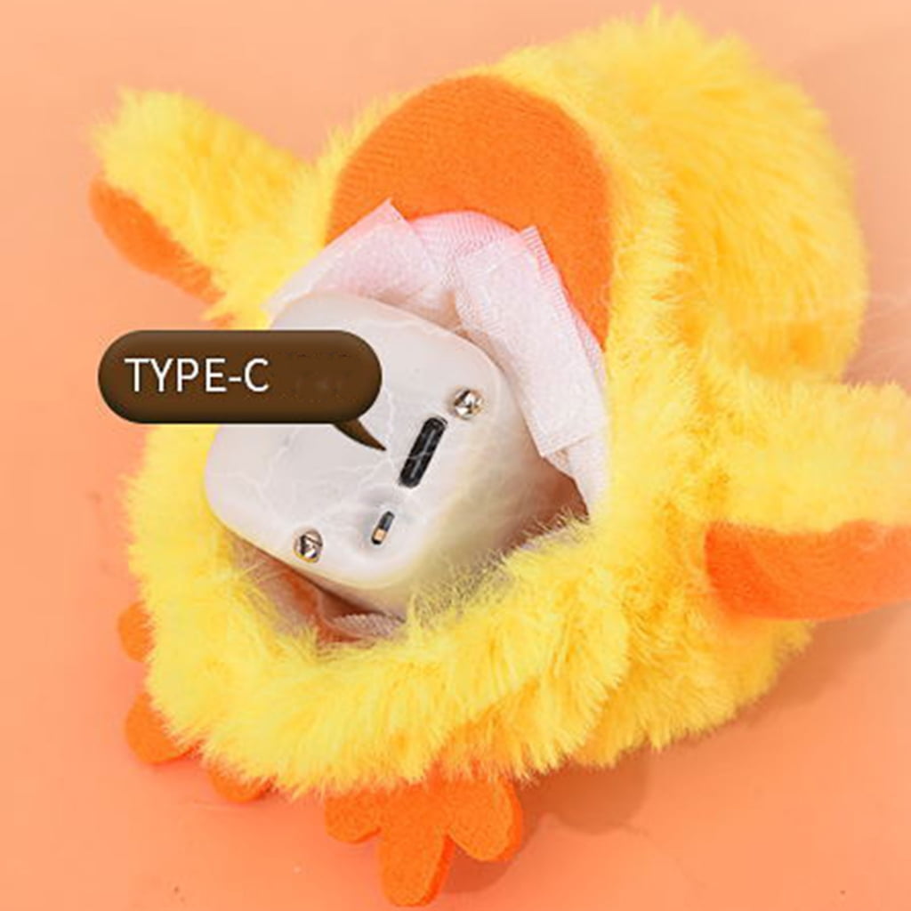 2PCS Cat Toy Electric GravityDuck Kitten Stress Relief Interactive Cats Toy