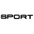 thumbnail image 1 of Brillant Noir Land Rover Sport Lettrage Badge Arrière pour Range Rover Evoque Discovery Freelander, 1 of 1