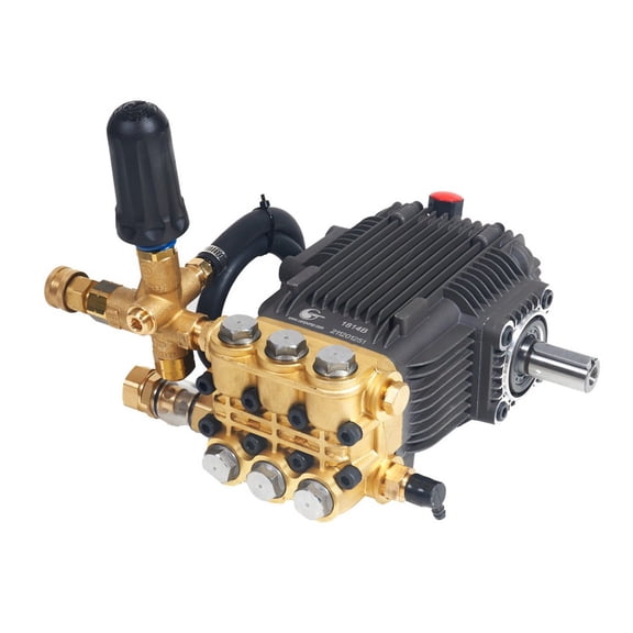 Canpump CE 3650 SP: 3600 psi @ 5 US gpm, 24 mm Solid Shaft, Belt-Drive Pressure Washer Pump