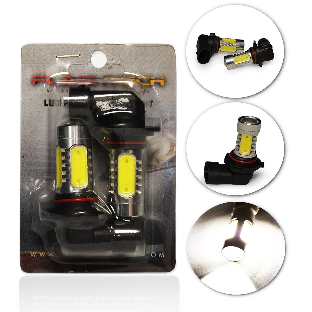 Marsauto H11 H8 H16 IFF17 LED Fog Light Bulbs, 6000k Xenon White Superior Bright Csp Chips 360 Degree Illumination Drl Halogen Bulbs Replacement Cars - View #12
