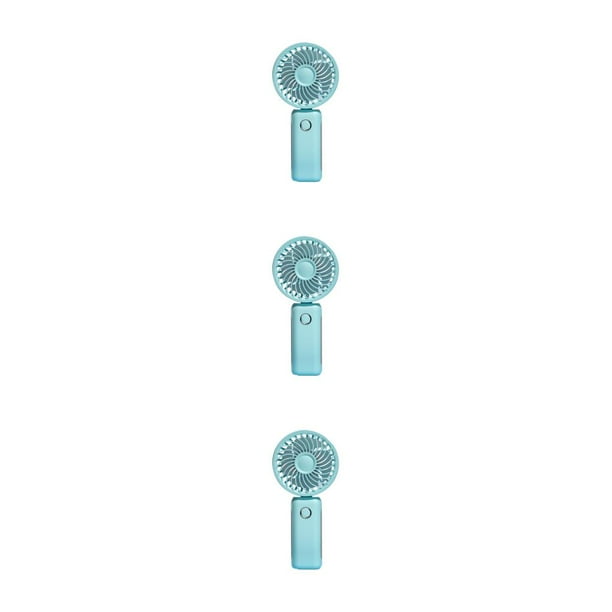 Injueey mini ventilador de mano eléctrico usb 3 modos ventiladores ajustables refrigeración deportes al aire libre viajes de negocios Type1 NO1