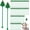 Christmas Tree Style, variant on ZJQYDS 36 Pcs Christmas Drink Stirrers, Christmas Tree Cocktail Stirrers Plastic Swizzle Sticks Reusable Coffee Stirrer Stir Sticks for Xmas Holiday Party Coffee Tea Hot Cocoa Bar Supplies Decoration