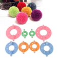 thumbnail image 1 of Juego De 8 Uds De herramientas para hacer pompones, Kit De fabricación De pompones Outil Diy De Tricotage Avec Des Ciseaux, 4 colas, 1 of 5