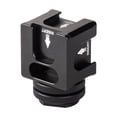 thumbnail image 4 of Shoe Universal Aluminium Alloy Cold Shoe Camera Mount Adapter With 4 Cold Shoe Mount 1/4 Inch Screw Mount For Microphone LED Video Light Monitors Camera Accessories For, 4 of 7