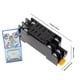 thumbnail image 2 of LY2NJ JQX-13F commutateur de relais intermédiaire général AC 200 V/DC 24 V/DC 12 V 8PIN 10A, 2 of 9