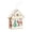 Multicolor343, variant on Zynviq Green Interior House Santa and Tree Scene Lighted Wooden House for Christmas Village