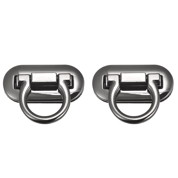 Giro Bloqueo Cierre Unique Bargains 42mm x 20mm gris oscuro 2uds