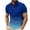 Multicolor18, variant on fatyb Mens Fashion Shirts Gradient Print Short Sleeve T-Shirt Collar Button up Casual Tops Tee for Men