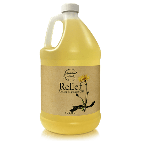Brookethorne Naturals Relief Arnica Massage Oil for Massage Therapy