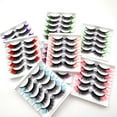 thumbnail image 2 of Boc 5 Pairs False Eyelash Charming Curly Waterproof Thin Long Wispy Natural False Lashes for Female, 2 of 10