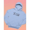 thumbnail image 3 of Hand Written Buon Ferragosto Hoodie Women -Image by Shutterstock, Female Large, 3 of 4