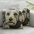 thumbnail image 3 of TIAOTIAOHOU South Throw Pillow Cover Watercolor Mom Cover Case Pet Lover's Gift Pillows Nursery Decor Modern Linen Pillow Cover for Sofa Chair Car, 3 of 5