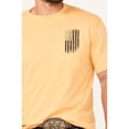 thumbnail image 3 of Howitzer Men's Must One Flag Short Sleeve Graphic T-Shirt Mustard Small  US, 3 of 4