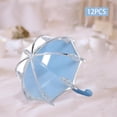 thumbnail image 4 of 12 Wedding Favor Candy Boxes Umbrella Shape Candy Boxes Gift Boxes for Wedding Blue, 4 of 6