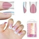 thumbnail image 1 of Gel blando Nail Tips NOVO OVO French Tip Short Duck x240, 1 of 7